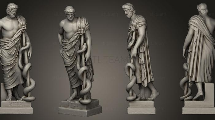 Статуи античные и исторические Асклепий